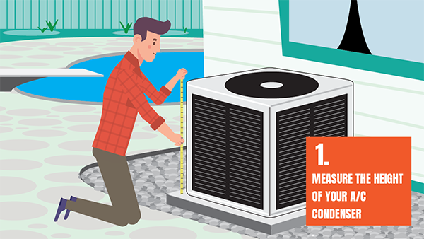measure your air conditioner photo